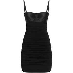 돌체앤가바나 주름 미니 드레스