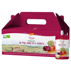 바이퀸 유기농 ABC주스 100% NFC착즙주스, 100ml, 30개