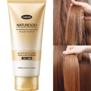 네이처수 극손상 노워시 트리트먼트 열보호 헤어에센스, 120ml, 1개