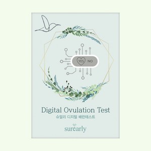 슈얼리 디지털 배란테스트기 SU-DR01-LH, 20개입, 1개
