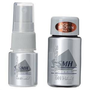 슈퍼밀리언헤어 흑채 미니 세트, NO.3 라이트 브..., 1개