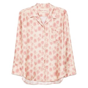 마르니 애니멀 프린트 셔츠, 핑크계열+베이지계열, Italy 42(KR 55-66)