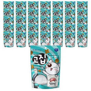 고집 고양이 간식, 참치, 60g, 24개
