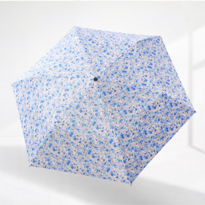 obp 130g 초경량 일본식 꽃무늬 UV 자외선차단 암막 양산 우양산