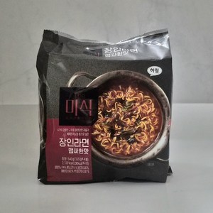더미식 장인라면 맵싸한 맛 135g, 20개, (4개입 X 5팩)