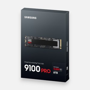 삼성전자 삼성 M.2 Nvme SSD PCIe 5.0 9100 PRO 공식인증 (정품)