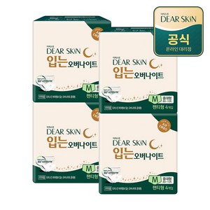 디어스킨 에어엠보 입는 오버나이트, 중대형, 4개입, 4개