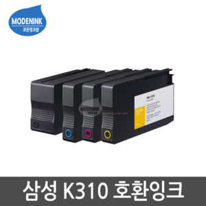 삼성전자 K310 C310 M310 Y310 SL-J3520W SL-J3523W SL-J3525W SL-J3570FW SL-J3560FW 비정품잉크, 1개, K310 검정