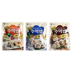 맛있는풍경 주먹밥 야채 + 버섯 + 해물, 1세트, 72g