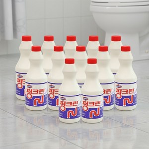 펑크린 배수구세정제, 1L, 12개