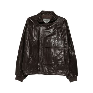 엠포리오아르마니 패치 포켓 레더 재킷