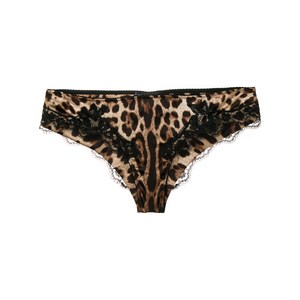 돌체앤가바나 돌체앤가바나 레오파드 프린트 브리프, 브라운계열, Italy 4