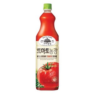 웅진 가야농장 토마토 주스, 1.5L, 1개