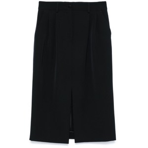 돌체앤가바나 플리츠 미디 스커트