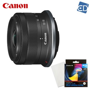 [캐논정품] 렌즈 RF-S 10-18mm F4.5-6.3 IS STM + MCUV필터 + 포켓융/ED