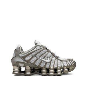 나이키 샥스 TL 라이트 실버/화이트/라이트 아미 스니커즈, 실버계열, US 6(KR 230)