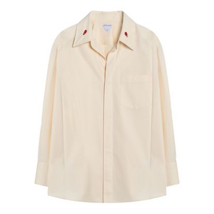 보테가 베네타 패치 포켓 긴소매 셔츠