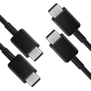 [HBG] 1+1 삼성 전용 C to C 초고속 충전 케이블 갤럭시 스마트폰 탭 노트북 호환