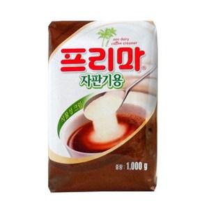 동서 프리마 식물성크림 1kg(자판기용) BOX 식품 > 커피/차 커피 커피믹스 커피프림, 1kg, 1개입, 12개