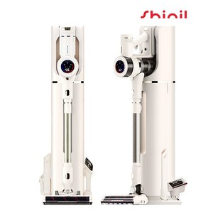 신일 무선청소기 SVC-ST25WIF / 400W BLDC 올인원스테이션 (먼지통비움+충전+거치+수납)