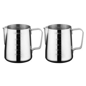 Mojia 스테인리스 계량 밀크저그 550ml