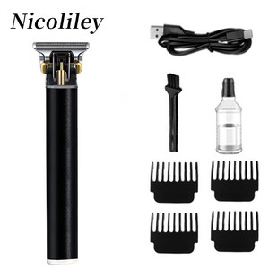 nicoliley 프로 바리깡 세트 이발기 다용도가정용 USB충전식 이발기