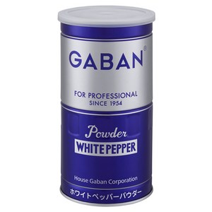 가반 포 프로페셔널 화이트 페퍼 파우더 캔, 420g, 1개