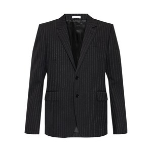 알렉산더맥퀸 핀스트라이프 블레이저, 블랙계열+골드계열, Italy 48