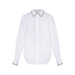 알렉산더맥퀸 장식 칼라 셔츠, 화이트계열, Italy 42(KR 66)