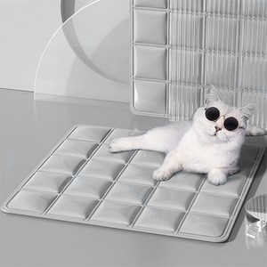 뉴라인 반려견 여름 냉감 쿨매트, 그레이
