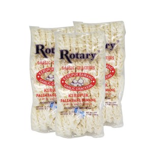 월드푸드 인도네시아 쿠루북 팔렘방바왕 갈릭크래커 ROTARY PALEMBANG BAWANG Indonesia food, 1개, 185g