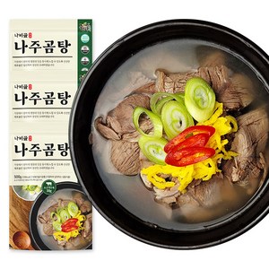 나비골 나주곰탕 500g x 3팩, 3개