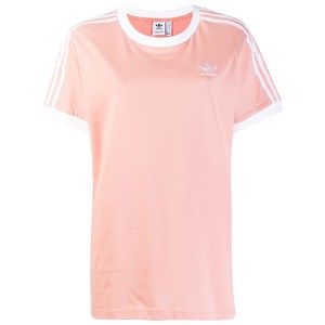 아디다스 오리지널스 3-스트라이프 티셔츠, 핑크계열, UK 2(KR 33)