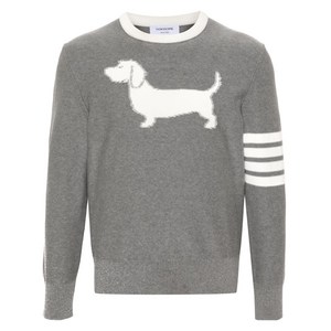 톰 브라운 헥터 인타르시아 니트 스웨터, 그레이계열, Numeric 3(KR 105)