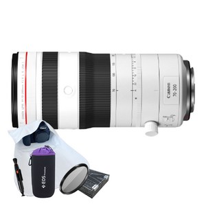 [포토리뷰이벤트] 캐논 RF 70-200mm F2.8 L IS USM Z 화이트+포켓융+방수파우치 + 렌즈 클리닝펜 82mm MCUV필터