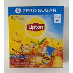 립톤 제로슈가 아이스티 믹스 복숭아