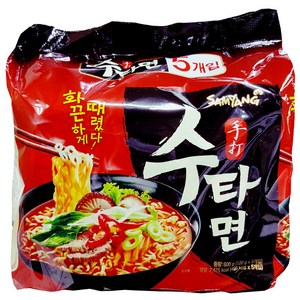 삼양 수타면 120g, 5개