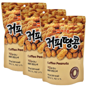 머거본 커피땅콩, 300g, 3개