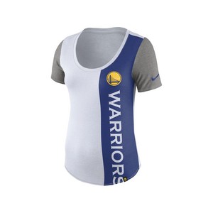 나이키 NBA 골든 스테이트 워리어스 티셔츠, 화이트계열+그레이계열, US 6