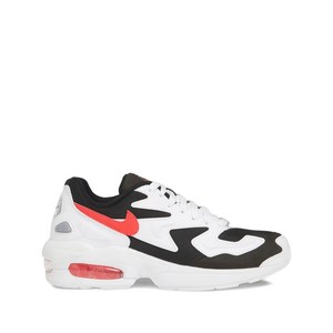 나이키 에어 맥스 2 라이트 "화이트 레드 오르빗" 스니커즈, US 5(KR 220), 화이트계열+블랙계열