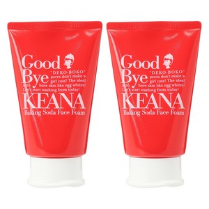 나데시코 케아나 베이킹 소다 페이스 폼, 100g, 2개