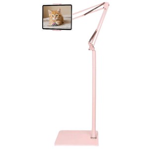 캐시풀 140cm 자바라 스탠드 태블릿 스마트폰 침대 거치대 고급형