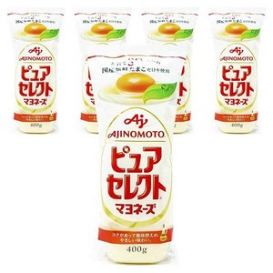 아지노모토 퓨어 셀렉트 마요네즈, 400g, 5개