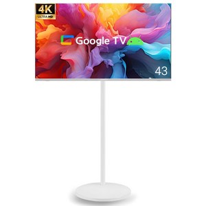무빙큐빅스 4K UHD LED TV, 43인치, 스마트 TV, 스탠드형, 고객직접설치