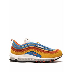 나이키 에어 맥스 97 SE 로우탑 스니커즈, US men 9(KR 270), 오렌지계열+블루계열