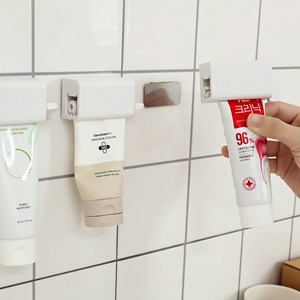 리빙블러썸 탈부착 치약짜개 탈부착 튜브링거, 1개, 화이트