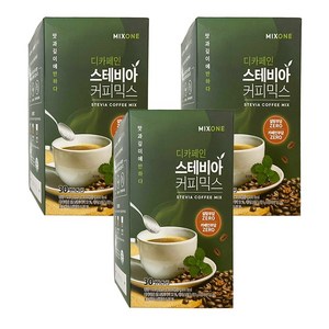 MIXONE 디카페인 스테비아 커피믹스