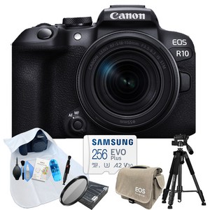 [포토리뷰이벤트] 캐논 EOS R10 + RF-s 18-150mm F3.5-6.3 IS KIT+ 입문 9종 패키지 (256GB 메모리 MCUV 슬림 필터 포함)_WJK