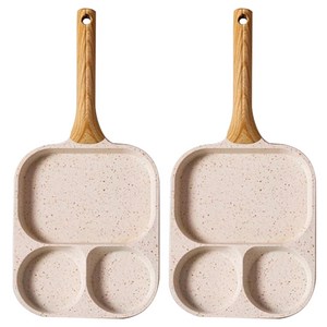 엠디지에프스위트홈 3 인 1 브랙퍼스트 팬, 19cm, 2개