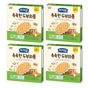 일동후디스 키요 촉촉한 두부와플64g(16gx4봉)x4개 아기과자, 감자맛, 64g, 4개